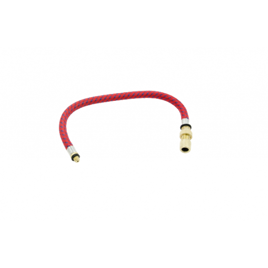 Šļūtene pumpim ar AV (SCHRADERA) un FV (PRESTA) galviņas, 20cm