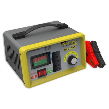 6/12V Akumulatora lādētājs + dzinēja iedarbināšana "RESTART"