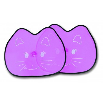 Saulessargi auto sānu logiem "COLOR CAT", 2 gab