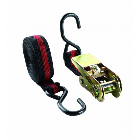 Kravas stiprinājuma siksna ar spriegotāju un āķi  