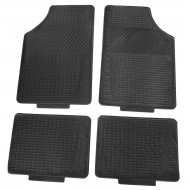 Auto paklāju komplekts "DOUBLE FACE", melns