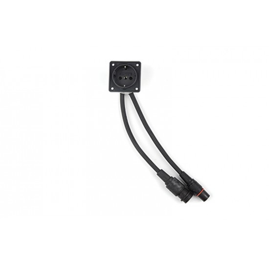 Calix Iebūvējama sienas kontaktligzda, IP44 (Berker)