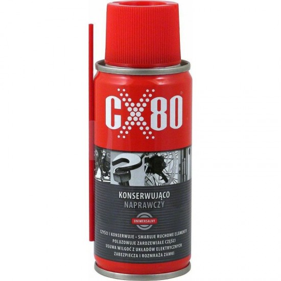 CX-80 multifunkcionāls eļļojošs līdzeklis, 100ml