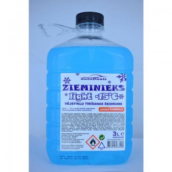 Ziemas logu šķidrums Zieminieks Light -15C, 3L