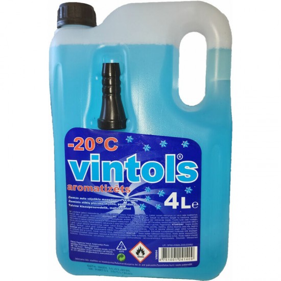 VINTOLS -20C ziemas logu šķidrums, 4L