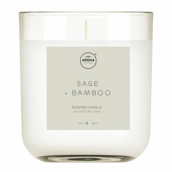 Aroma Aromātiskā svece Simplicity 150g, Sage& Bamboo