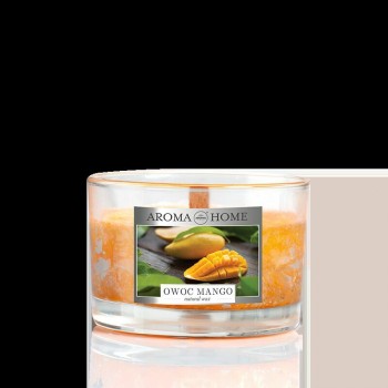 Aroma Aromātiskā svece Unique 115g, Owoc Mango