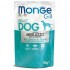Monge Dog Grill Pouch Dog Adult Chunkies Rich in Codfish 100 g