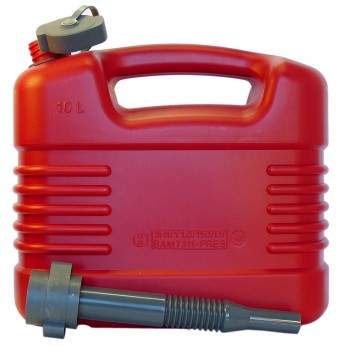 Pressol Degvielas kanna – 10 l PE – ar elastīgu snīpi