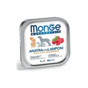 Monge Dog Monoprotein Fruits Pate Duck with Raspberries 150 g