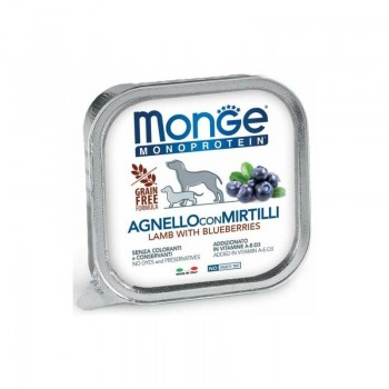 Monge Dog Monoprotein Fruits Pate Lamb with Blueberries 150 g