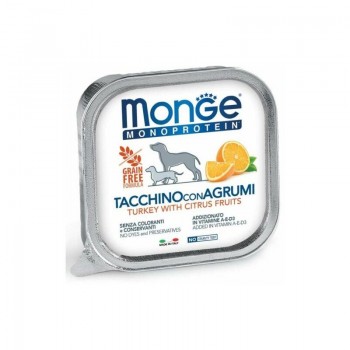 Monge Dog Monoprotein Fruits Pate Turkey with Citrus Fruits 150 g
