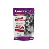 Gemon Dog All Breeds Adult Chunkies with Beef and Ham 100 g
