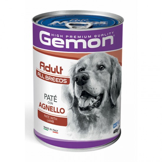 Gemon Dog All Breeds Adult Pate with Lamb 400 g