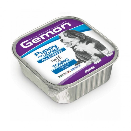 Gemon Dog All Breeds Puppy and Junior Pate with Tuna 150 g