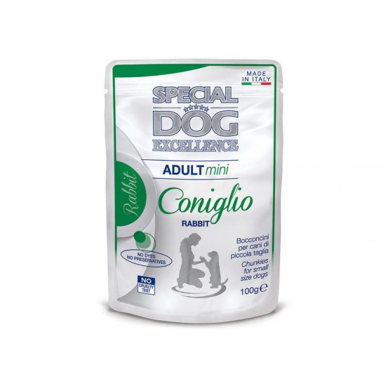 SPECIAL DOG Excellence pouches adult Mini with rabbit / 100 g