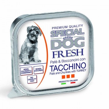 Special Dog Fresh pastēte un gabaliņi ar tītara gaļu 150 g