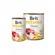 BRIT CARE wet Chicken Pate&Meat 400 g - konservi suņiem