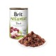 BRIT CARE wet Duck Paté & Meat 400 g konservi suņiem