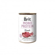 BRIT CARE wet Mono Protein Lamb 400 g konservi suņiem