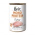 BRIT CARE wet Mono Protein Turkey 400 g konservi suņiem