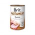 BRIT CARE wet Rabbit Paté & Meat 400 g konservi suņiem