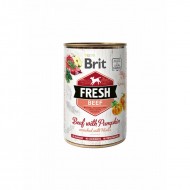 Brit Fresh Beef&Pumpkin 400 g - konservi suņiem