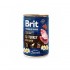 Brit Premium by Nature wet Turkey with Liver 400 g mitrā barība suņiem
