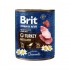 Brit Premium by Nature wet Turkey with Liver 800 g mitrā barība suņiem