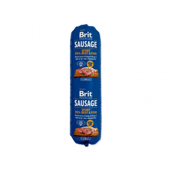 BRIT PREMIUM wet Beef & Fish-Sport 800 g konservi suņiem