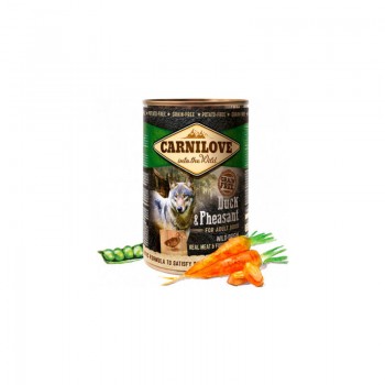 Carnilove Wild Meat Duck & Pheasant 400 g konservi suņiem