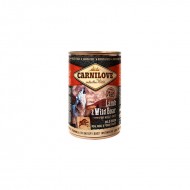 Carnilove Wild Meat Lamb & Wild Boar 400 g konservi suņiem