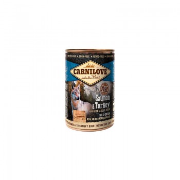 Carnilove Wild Meat Salmon & Turkey 400 g konservi suņiem