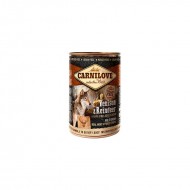 Carnilove Wild Meat Venison & Reindeer 400 g konservi suņiem