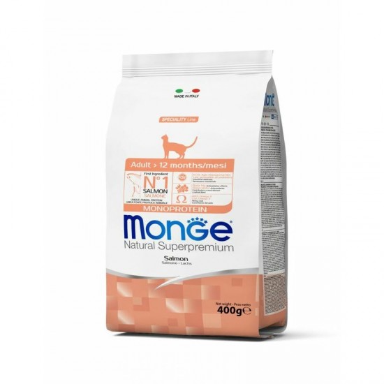 Monge Cat Adult Monoprotein Salmon 0,4 kg