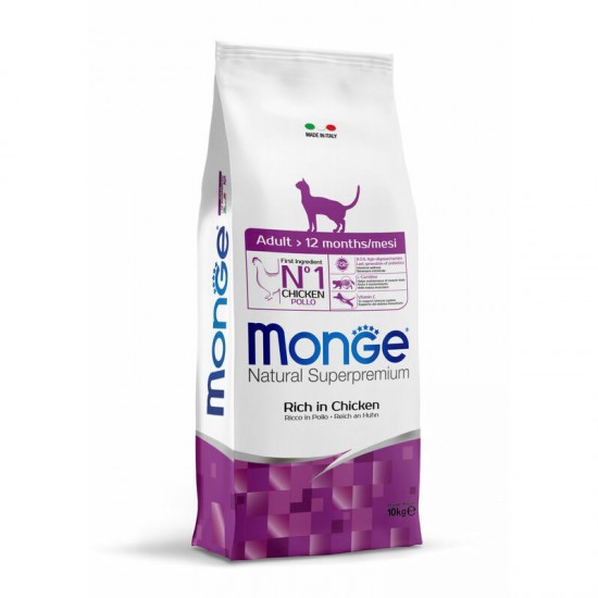 Monge Cat Adult Rich in Chicken 10 kg