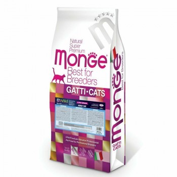 Monge Cat Breeder BWild Low Grain Adult Anchovies 10 kg