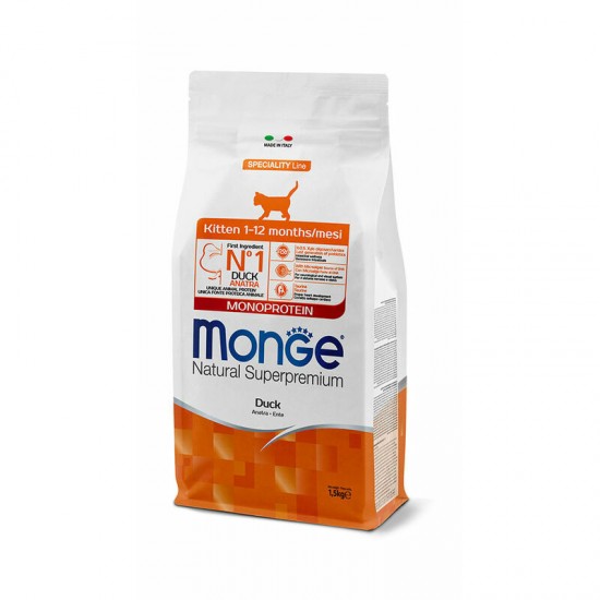 Monge Cat Kitten Monoprotein Duck 0,4 kg
