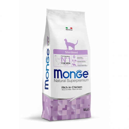 Monge Cat Sterilised Rich in Chicken 10 kg