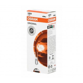 OSRAM ORIGINAL 12V 1.2W 12V W2X4.6D