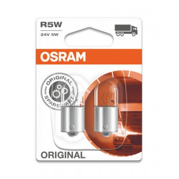 OSRAM ORIGINAL 24V 5W R5W BA15S