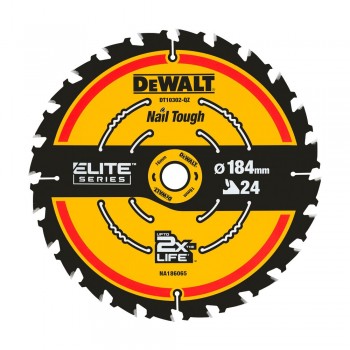 Ripzāģis kokam DeWalt ELITE CSB 184x16mm 24T