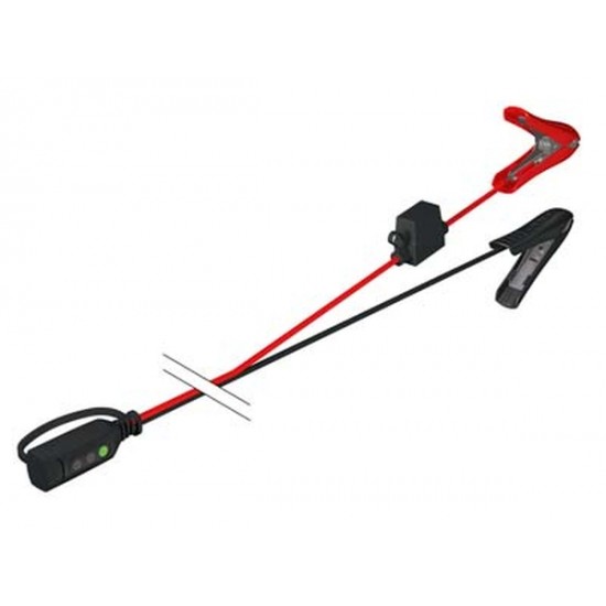 CTEK akumulatora lādētāja piederumi lādēšanas vads ar indikātoru M8 15A 1,5m, 56-384