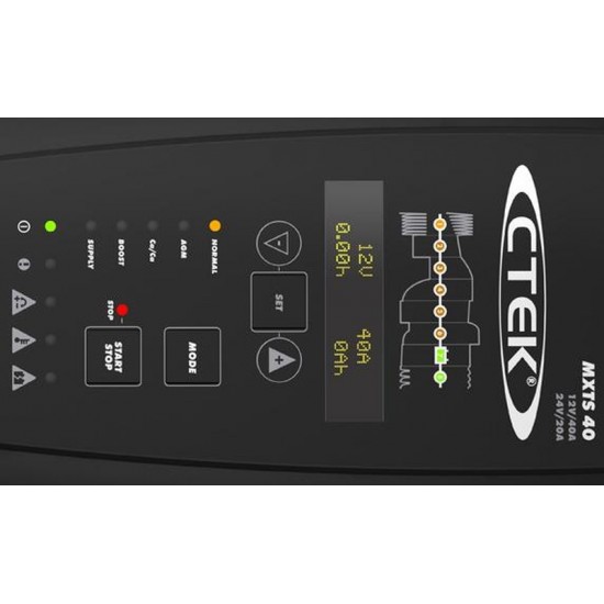 CTEK Akumulatoru lādētājs MXTS 40 12/24V lādētājs, 56-995
