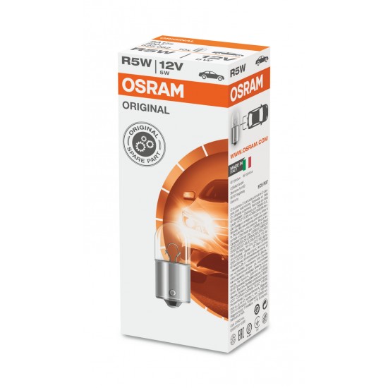 OSRAM ORIGINAL 12V R5W 5W 12V BA15S