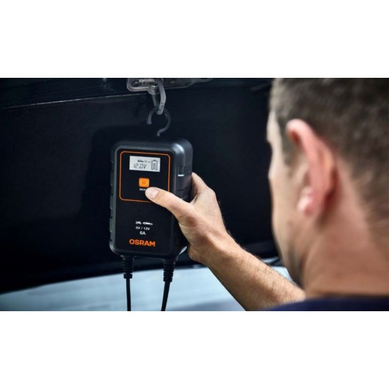 OSRAM Akumulatora uzlādes ierīce 906 6/12V 6A FS1