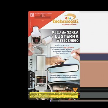 Cianakrilāta līme atpakaļskata spoguļiem, 8g.