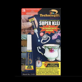 Ātras fiksācijas līme (Superlīme), 2g