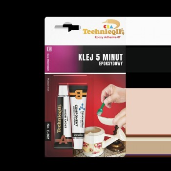 Divkomponentu epoksīdlīme 5 minūtes, 2x5ml