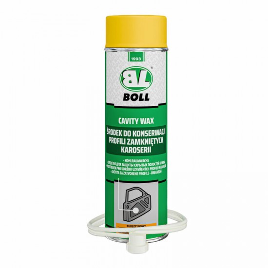 BOLL ML pretkorozijas līdzeklis slēgtām virsmām, aerosols, 500ml, dzintara